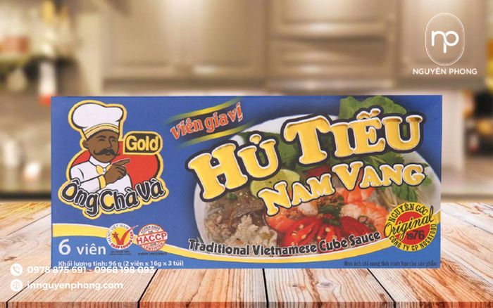 in hộp giấy đựng nước hủ tiếu cô đặc đẹp